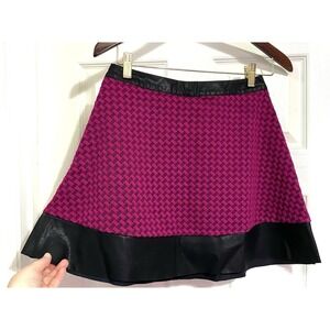 NOS Candies Boysenberry Mini Skirt Women with Faux Leather Small Size5 Punk Y2k